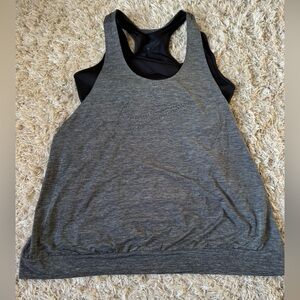 Nike Charcoal Racerback Tank Top